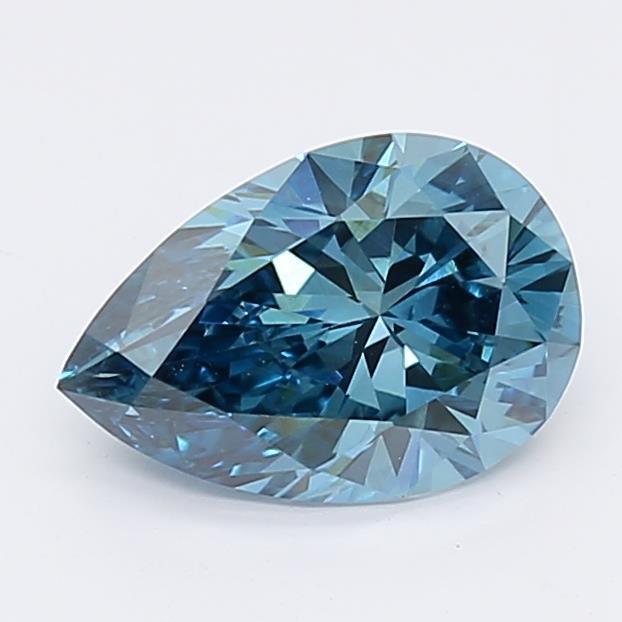 1.2Ct Deep Blue SI1 IGI Certified Pear Lab Grown Diamond - New World Diamonds - Diamonds