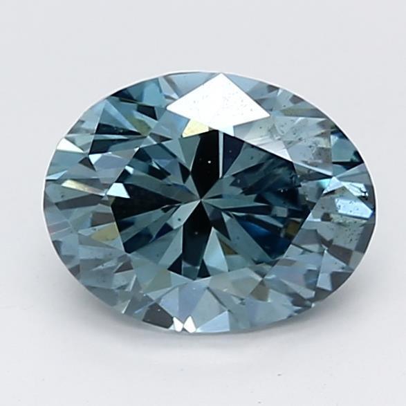 1.31Ct Deep Blue SI1 IGI Certified Oval Lab Grown Diamond - New World Diamonds - Diamonds