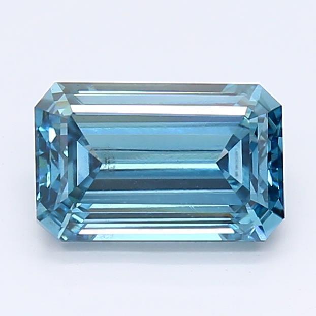 1.34Ct Deep Blue SI1 IGI Certified Emerald Lab Grown Diamond - New World Diamonds - Diamonds