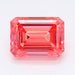 1.35Ct Deep Pink VS2 IGI Certified Emerald Lab Grown Diamond - New World Diamonds - Diamonds