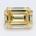 1.48Ct Fancy Yellow VS2 IGI Certified Emerald Lab Grown Diamond - New World Diamonds - Diamonds