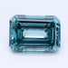 1.64Ct Deep Blue SI2 IGI Certified Emerald Lab Grown Diamond - New World Diamonds - Diamonds