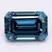 1.67Ct Fancy Blue SI1 IGI Certified Emerald Lab Grown Diamond - New World Diamonds - Diamonds