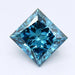 1.73Ct Deep Blue VS1 IGI Certified Princess Lab Grown Diamond - New World Diamonds - Diamonds