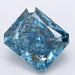1.89Ct Deep Blue VS2 IGI Certified Radiant Lab Grown Diamond - New World Diamonds - Diamonds