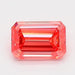 1Ct Deep Pink SI2 IGI Certified Emerald Lab Grown Diamond - New World Diamonds - Diamonds