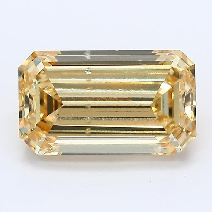 2.09Ct Intense Yellow SI1 IGI Certified Emerald Lab Grown Diamond - New World Diamonds - Diamonds