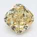 2.18Ct Intense Yellow SI1 IGI Certified Cushion Lab Grown Diamond - New World Diamonds - Diamonds