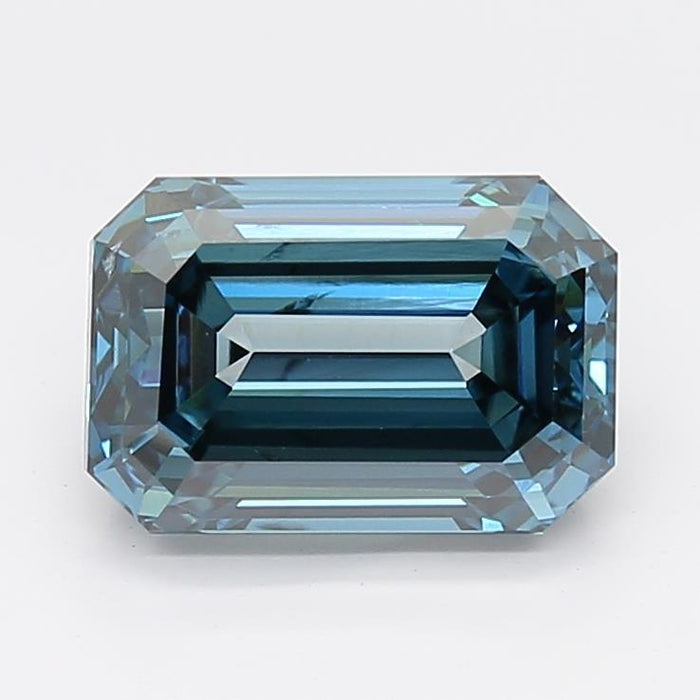 2.53Ct Dark Blue SI2 IGI Certified Emerald Lab Grown Diamond - New World Diamonds - Diamonds