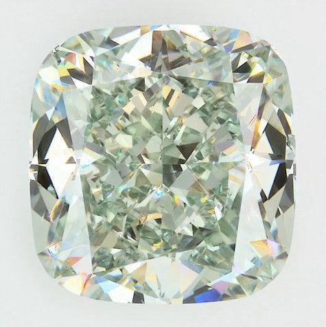 2.67Ct Intense Green VS2 IGI Certified Cushion Lab Grown Diamond - New World Diamonds - Diamonds