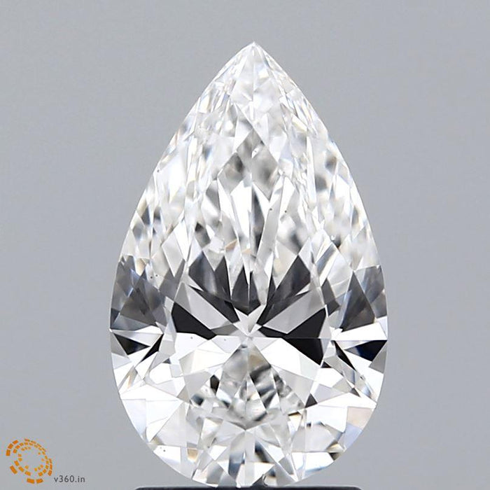 2.69Ct G VS1 IGI Certified Pear Lab Grown Diamond - New World Diamonds - Diamonds
