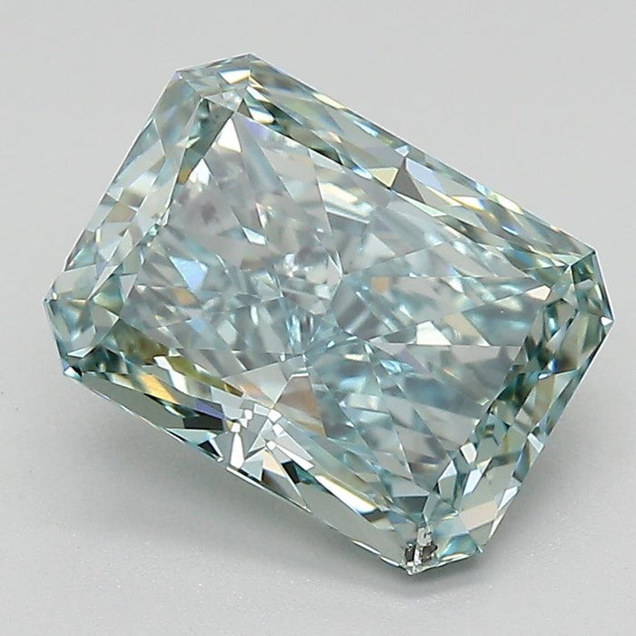 2.72Ct Vivid Green SI1 IGI Certified Radiant Lab Grown Diamond - New World Diamonds - Diamonds