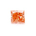 Loose 1.11 Carat Intense Orange VS1 IGI Certified Lab Grown Princess Diamonds