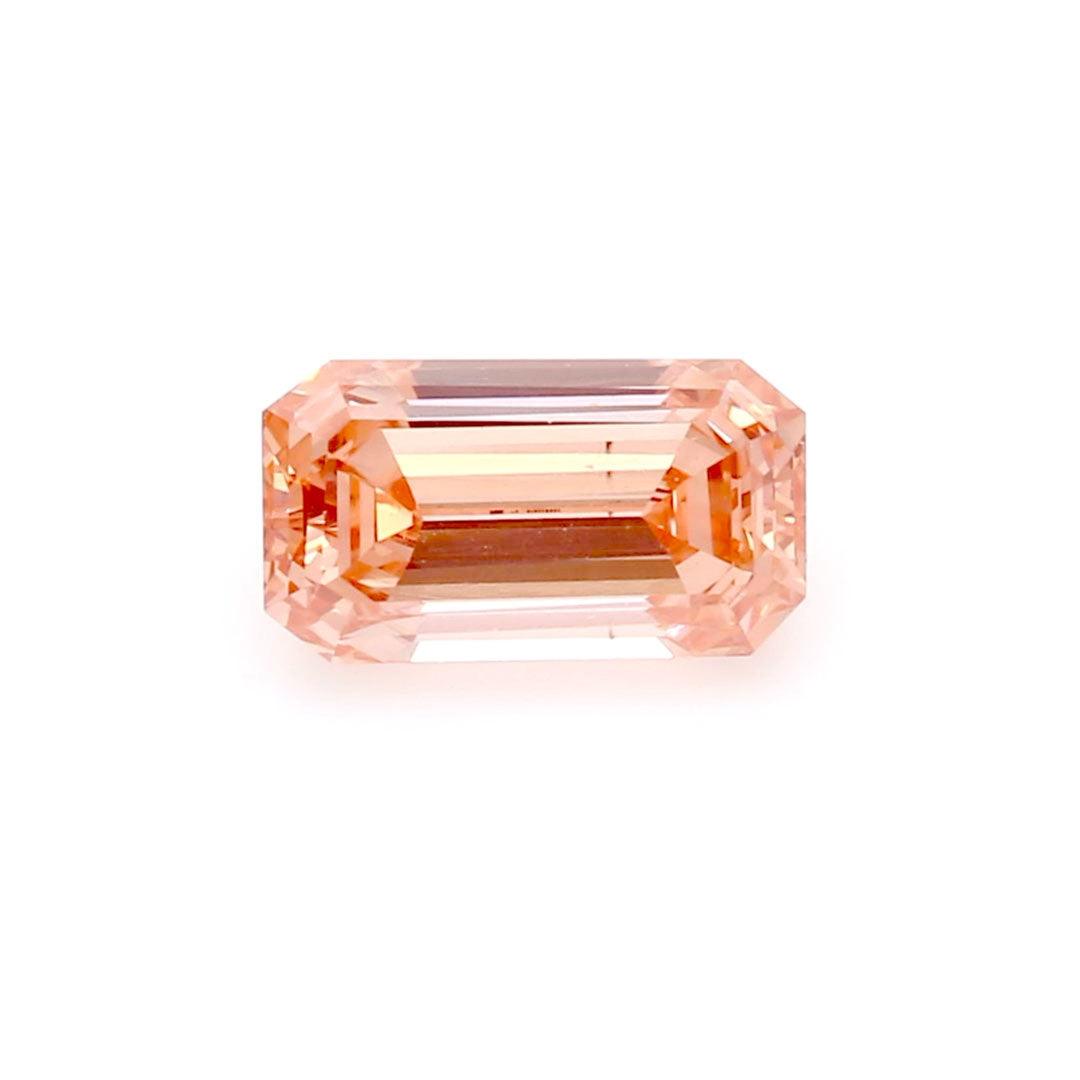 Loose 1.03 Carat Deep Pink VS2 IGI Certified Lab Grown Emerald Diamonds