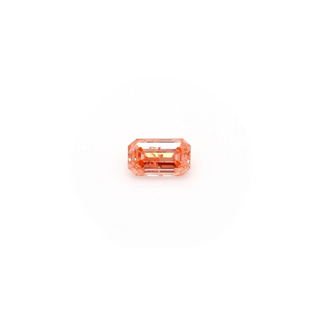 Loose 0.51 Carat Intense Pink I1 IGI Certified Lab Grown Emerald Diamonds