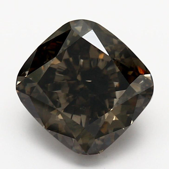 3.11Ct Fancy Black VS1 IGI Certified Cushion Lab Grown Diamond - New World Diamonds - Diamonds