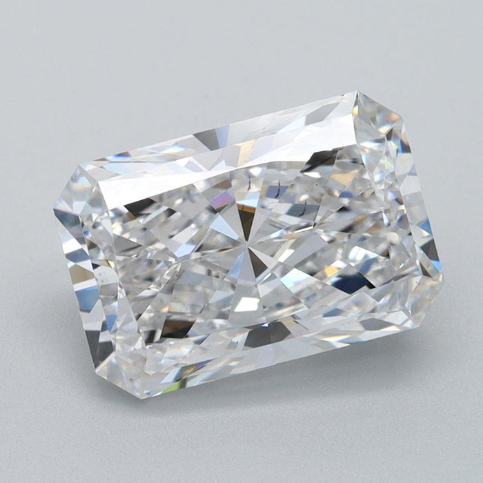 3.4Ct E VS1 GIA Certified Radiant Lab Grown Diamond - New World Diamonds - Diamonds
