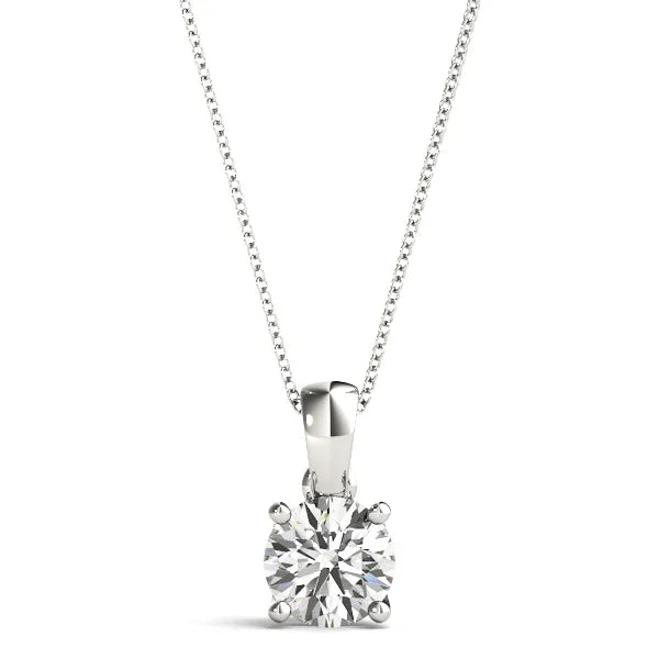June Solitaire Necklace