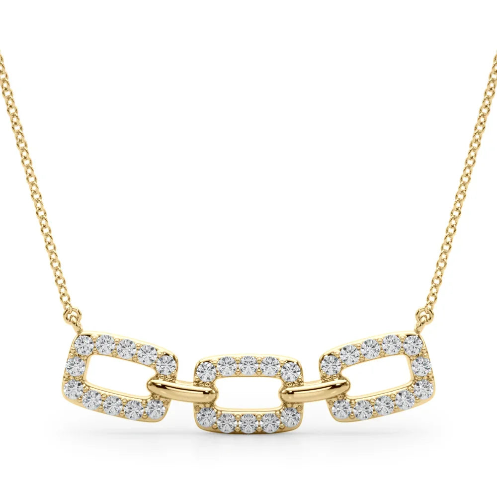 Buckle Link Fashion Necklace