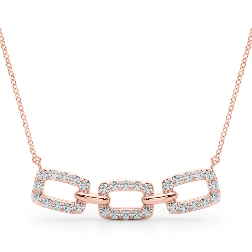 Buckle Link Fashion Necklace