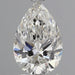 Loose 1.54 Carat G VS1 GCAL Certified Lab Grown Pear Diamonds