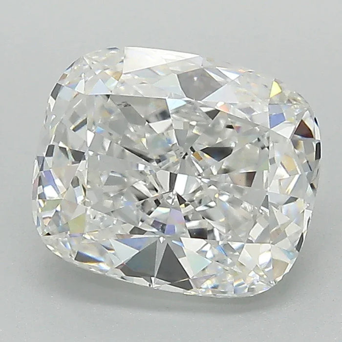 Loose 2.52 Carat F VS1 GCAL Certified Lab Grown Cushion Diamonds