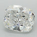 Loose 2.52 Carat F VS1 GCAL Certified Lab Grown Cushion Diamonds