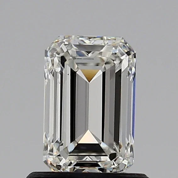 Loose 0.99 Carat F VS2 GCAL Certified Lab Grown Emerald Diamonds