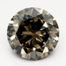 4.04Ct Dark Brown SI1 GIA Certified Round Lab Grown Diamond - New World Diamonds - Diamonds