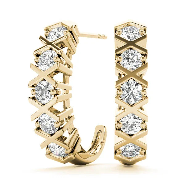Susan 1/2 Carat Earrings