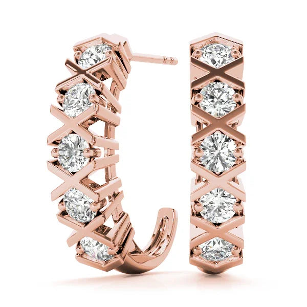 Susan 1/2 Carat Earrings