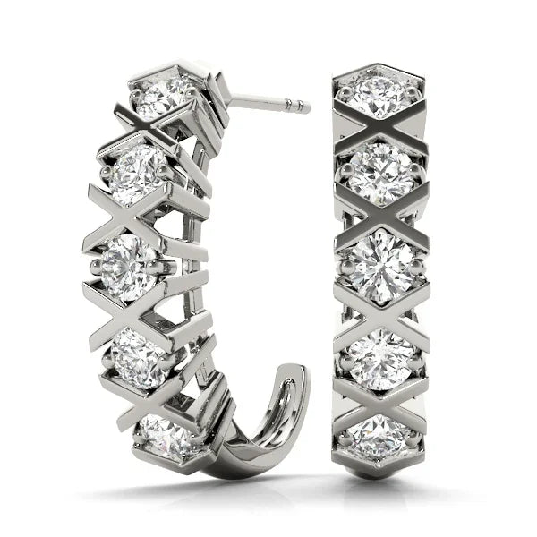 Susan 1/2 Carat Earrings