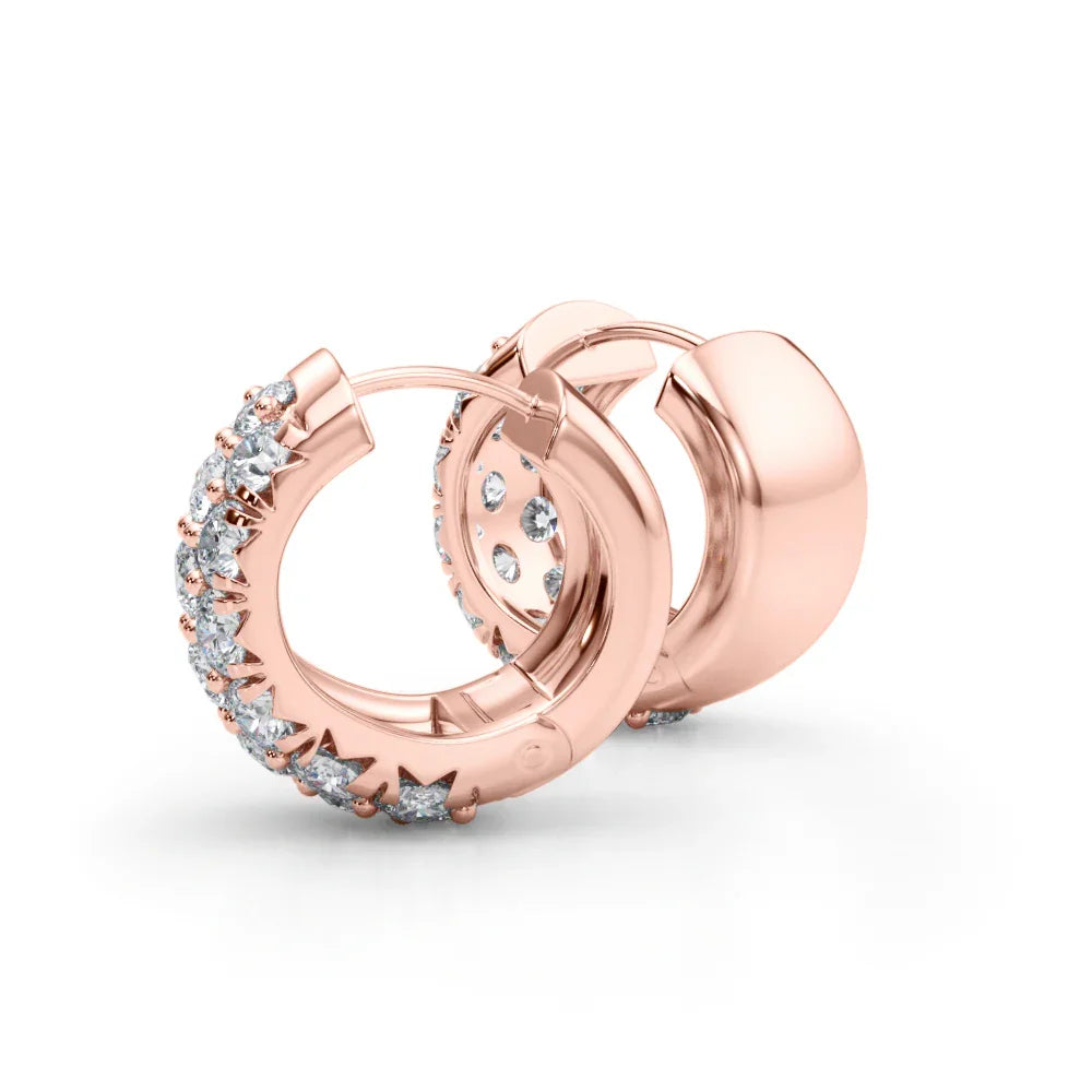 Lorie 3 Row Earrings