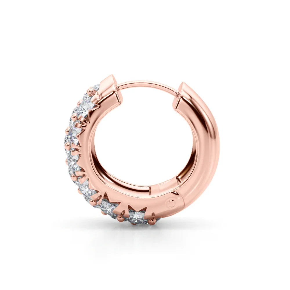 Lorie 3 Row Earrings