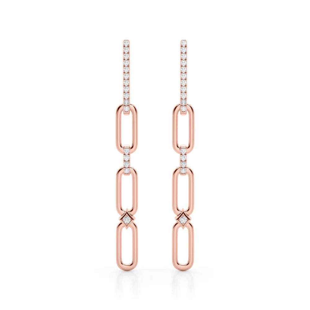 Janice Paperclip Earrings