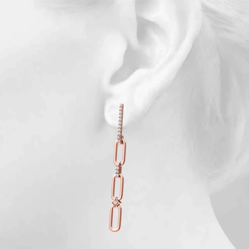 Janice Paperclip Earrings