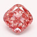 Loose 1.3 Carat Intense Pink VS1 IGI Certified Lab Grown Cushion Diamonds