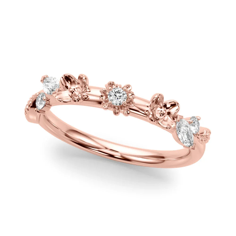 Flower Band 1/4Ctw