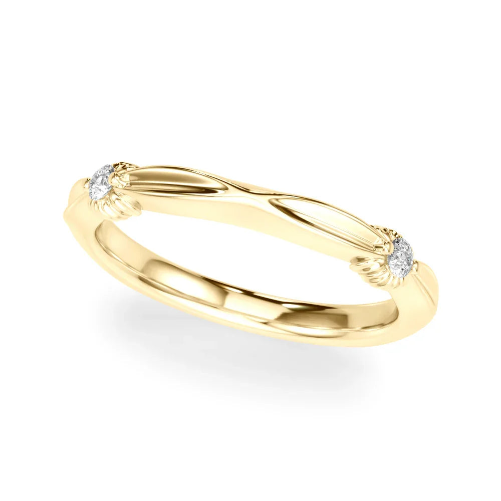 Ribbon Diamond Band