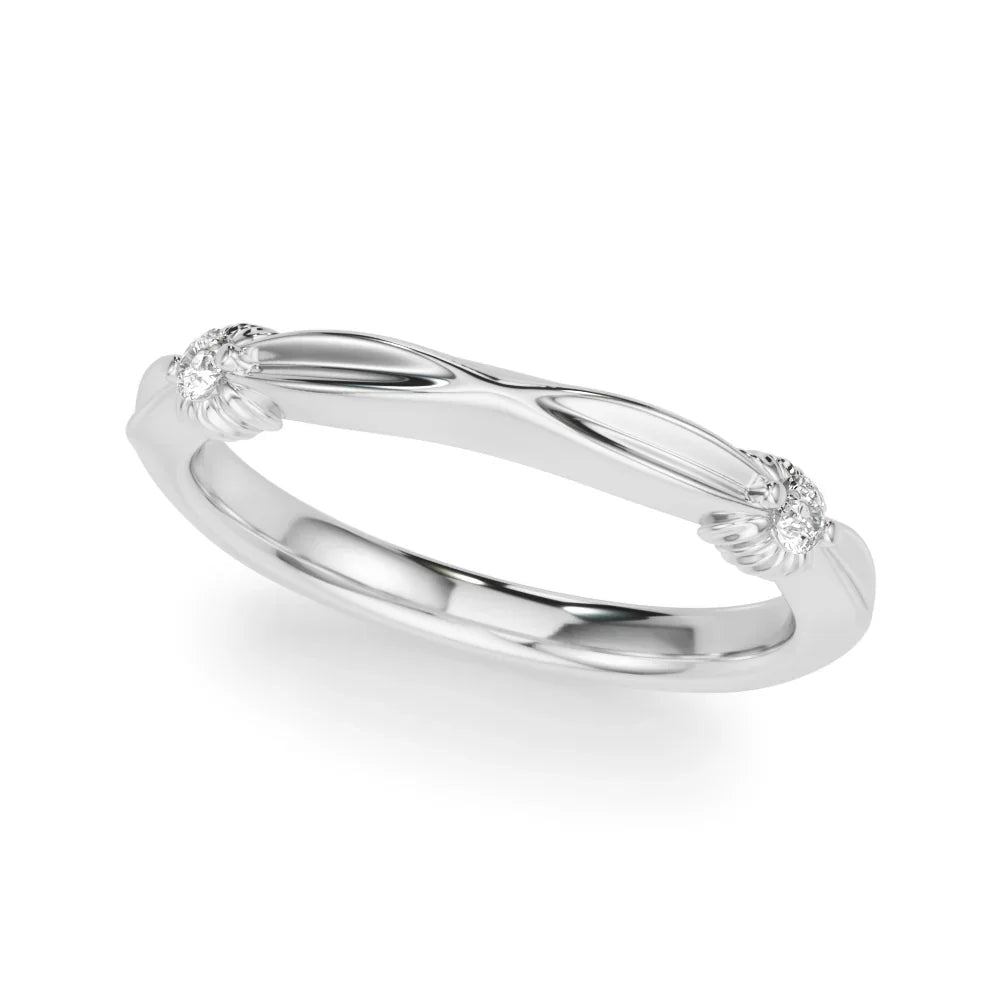 Ribbon Diamond Band