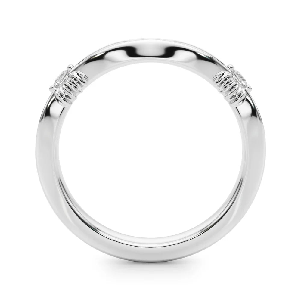 Ribbon Diamond Band