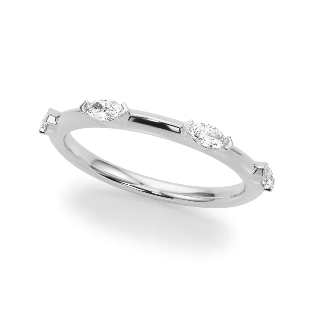 Four Marquise Diamond Band