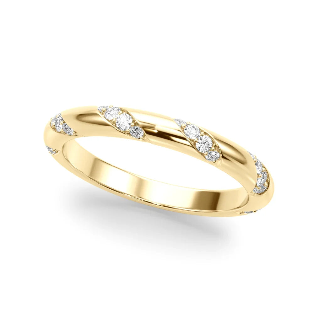 Stripped Station Diamond Band