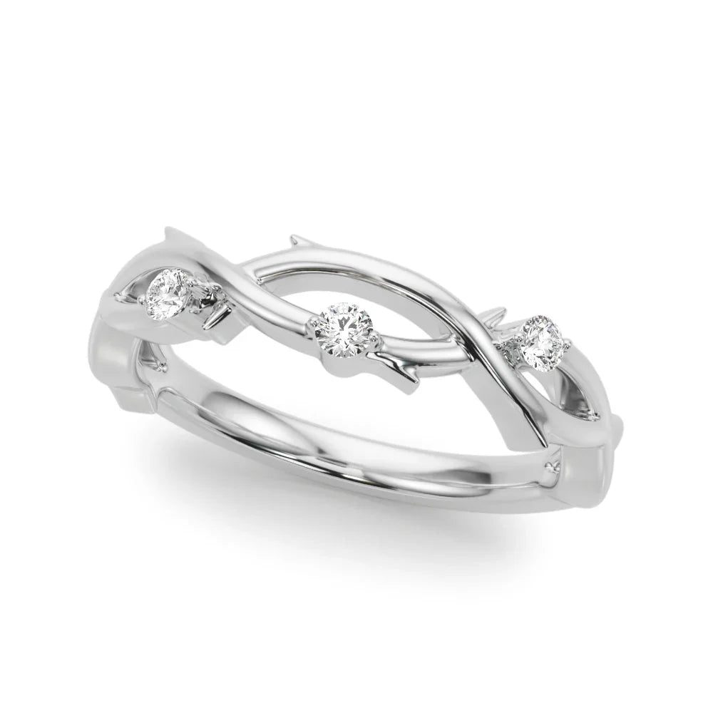Twisty Diamond Ring