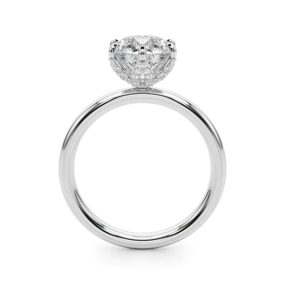 Crown Solitaire Bridal Set