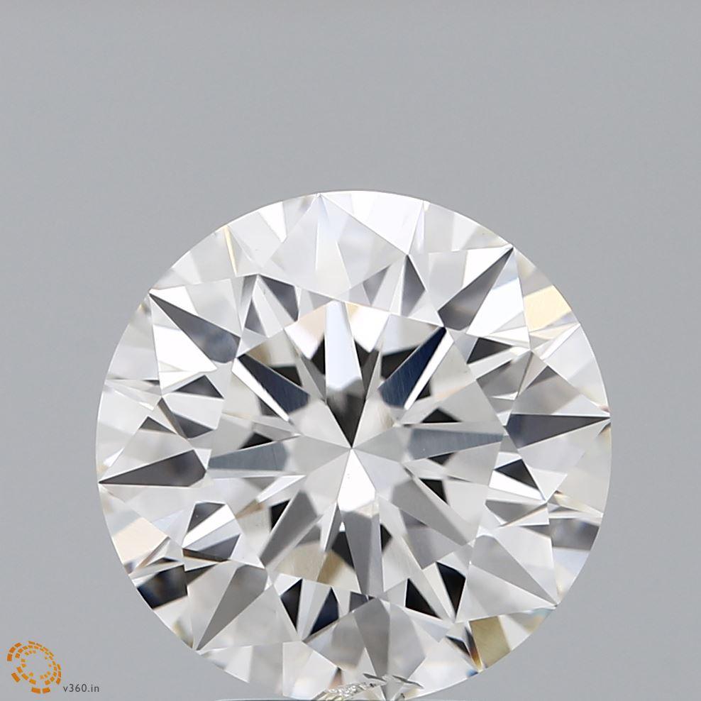 Loose 5.01 Carat G SI1 IGI Certified Lab Grown Round Diamonds