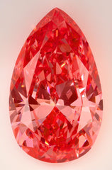 1.19Ct Vivid Pink VS1 IGI Certified Pear Lab Grown Diamond