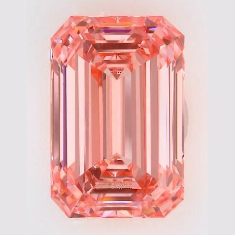 Loose 1.96 Carat Vivid Pink VVS2 IGI Certified Lab Grown Emerald Diamonds