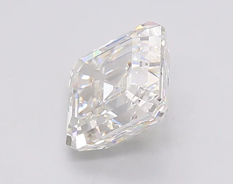Loose 2.03 Carat G VS1 IGI Certified Lab Grown Asscher Diamonds