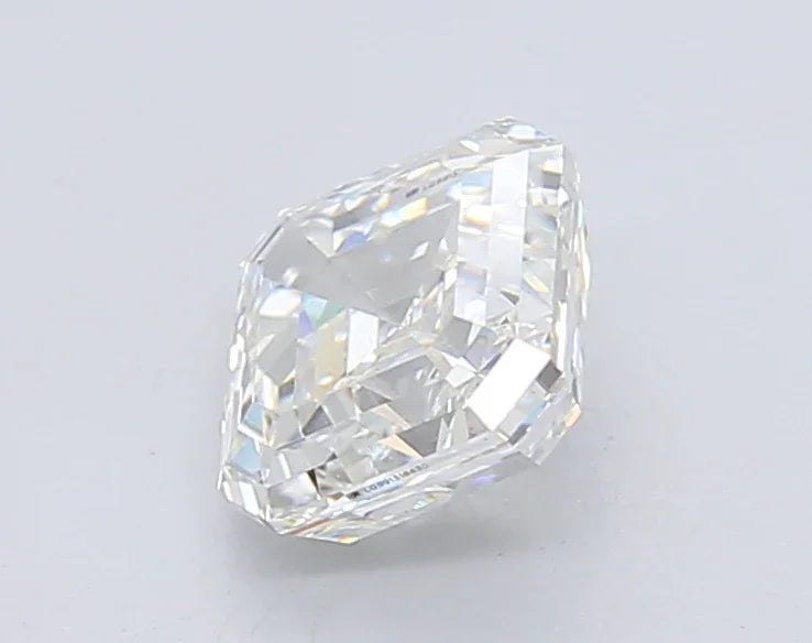 Loose 1.56 Carat G VS1 IGI Certified Lab Grown Asscher Diamonds